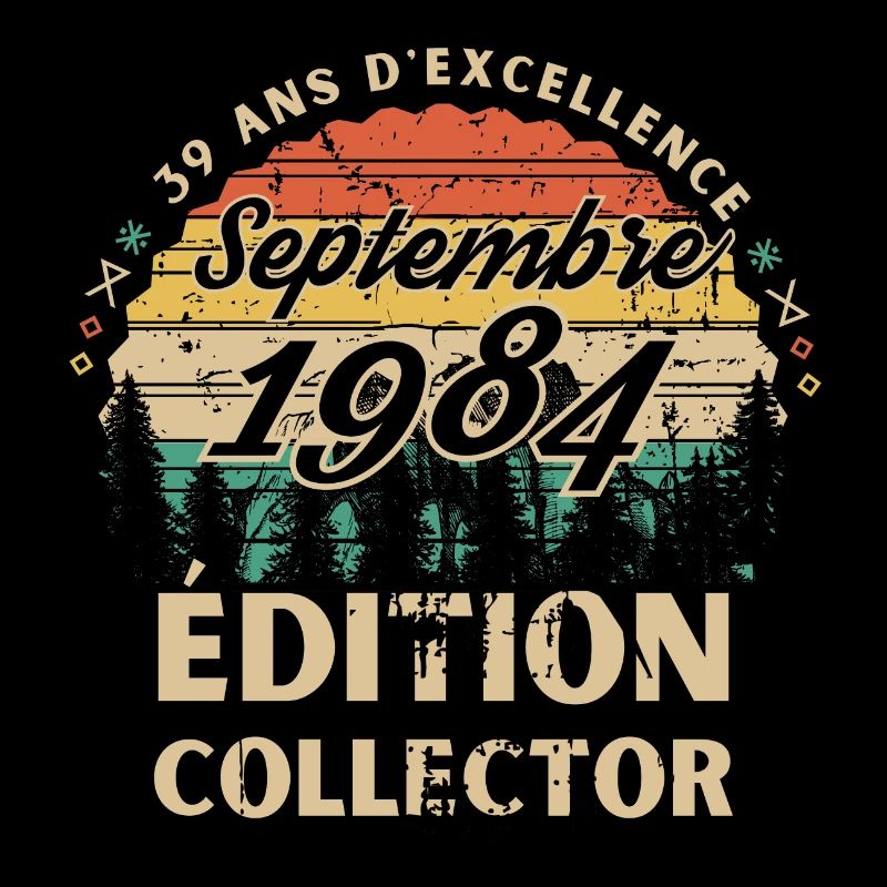 39 ans Septembre 1984 édition collector