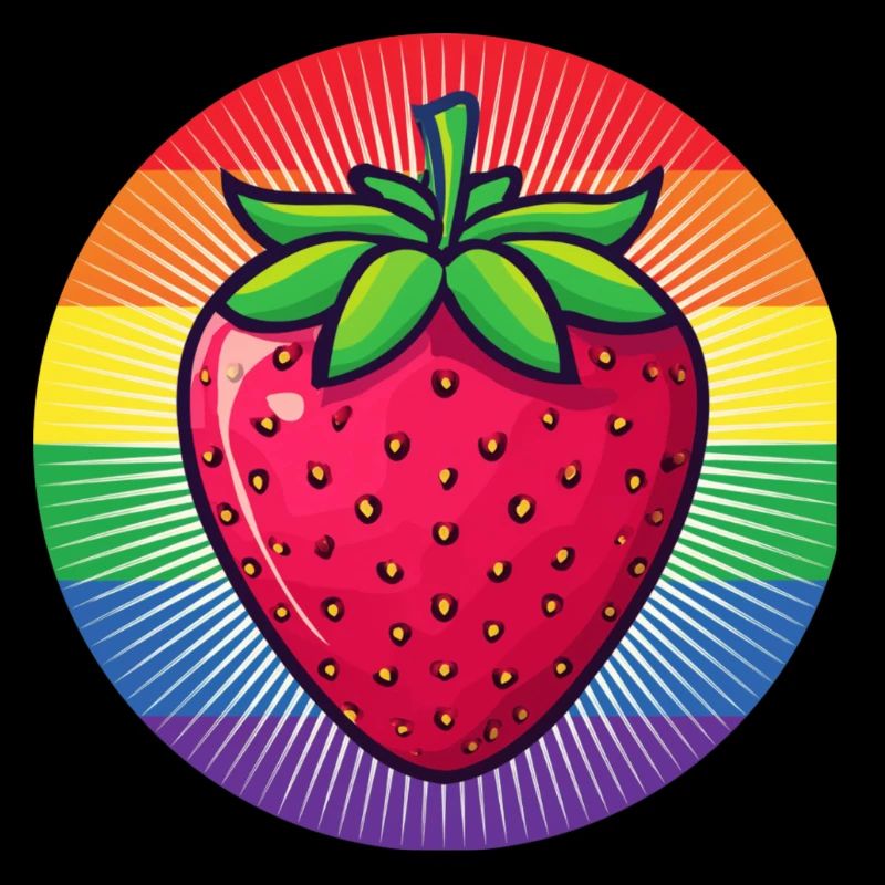 Fraise LGBTQ