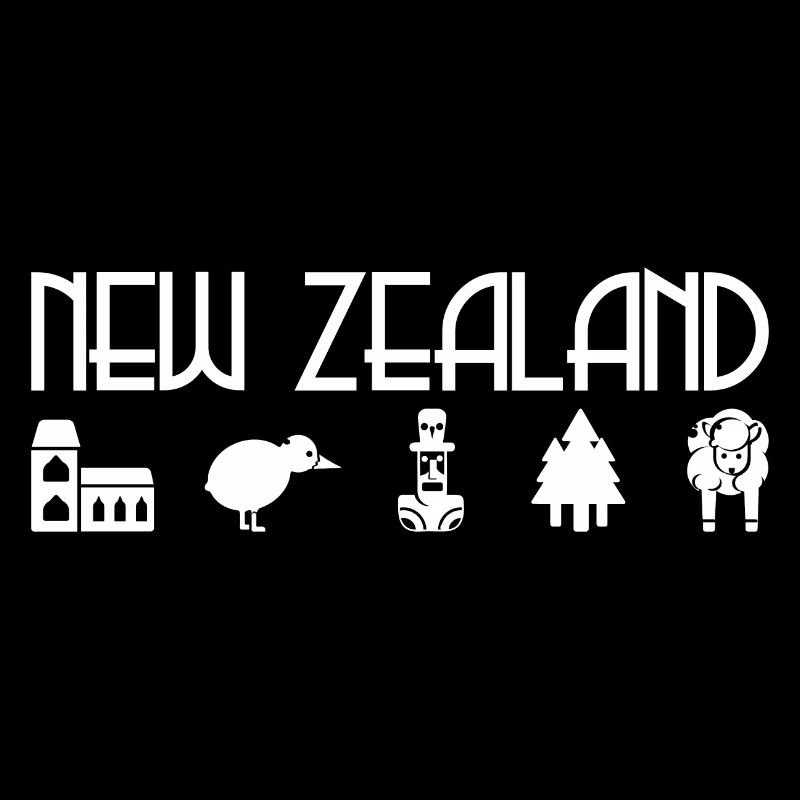 Neuseeland Kiwi Neuseeländer Geschenk