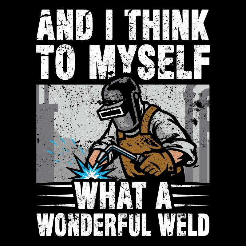 Welder welding father's day gift