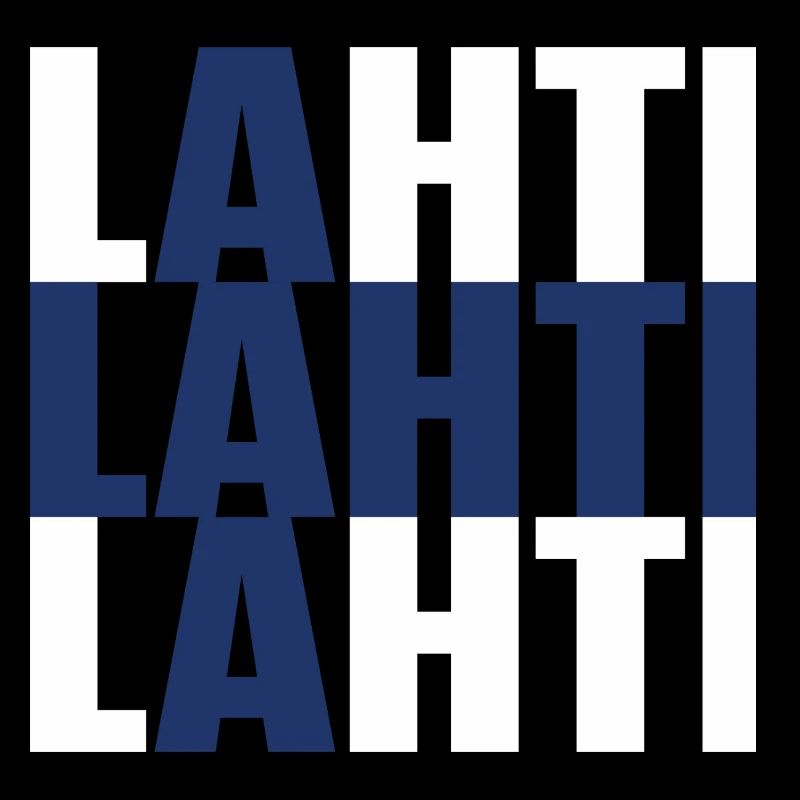 Lahti Finlande Drapeau