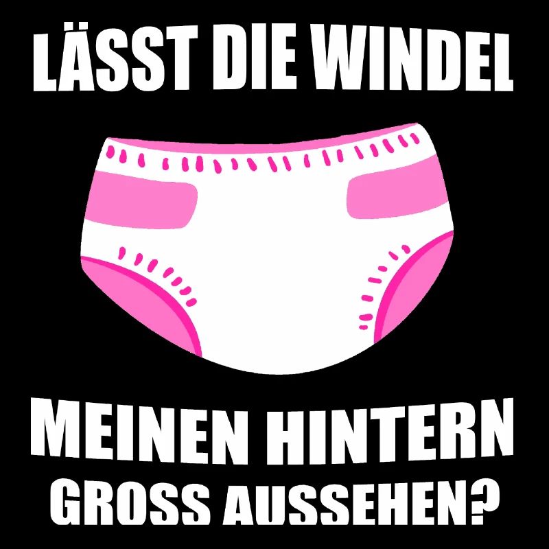 ABDL Mädchen Windel Diaper Geschenk