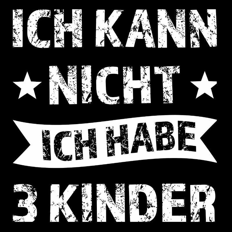 Papa 3 Kinder Vater Geschenk