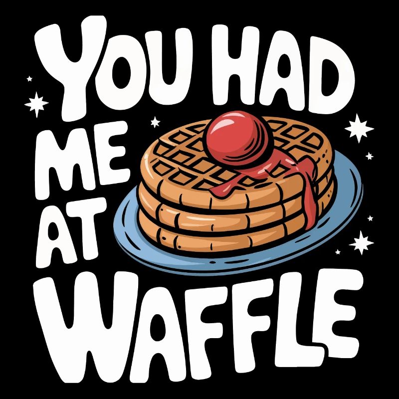 Waffles Breakfast Sweets