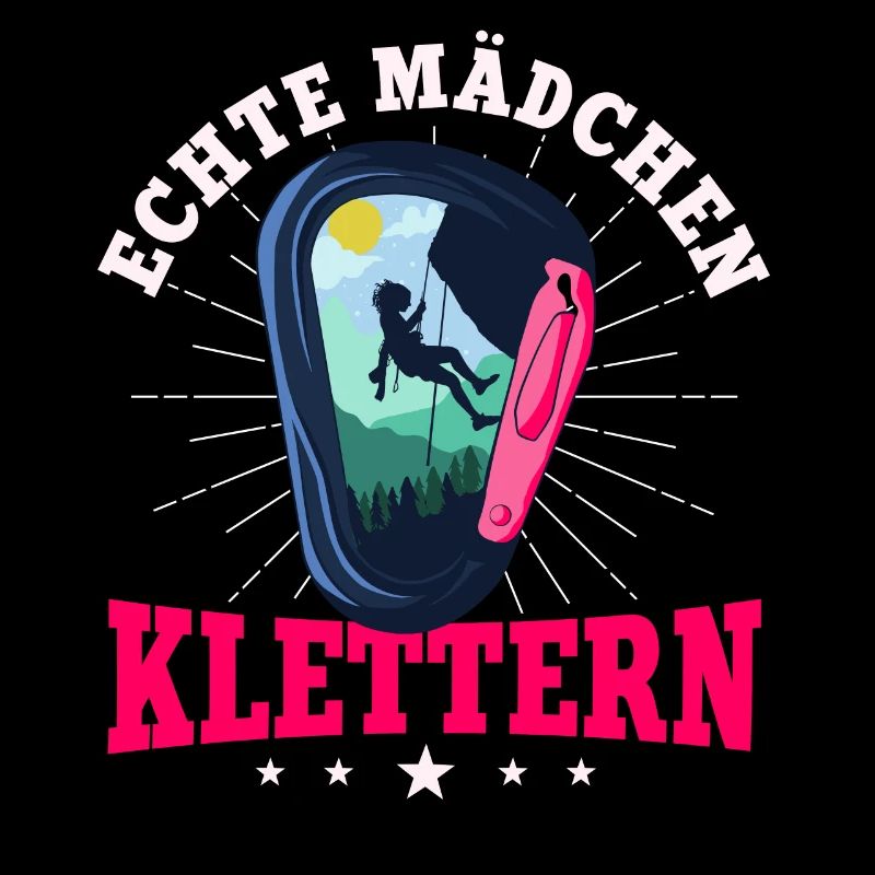 Echte Mädchen Klettern, Kletterer, Boulder