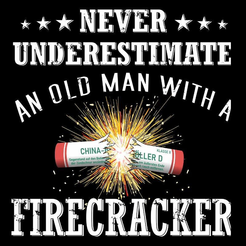 Old Man Firecracker Pyro