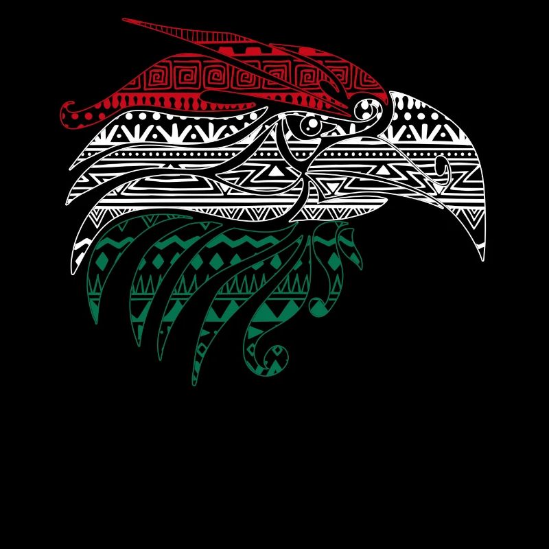 Aigle mexicain de style aztèque,