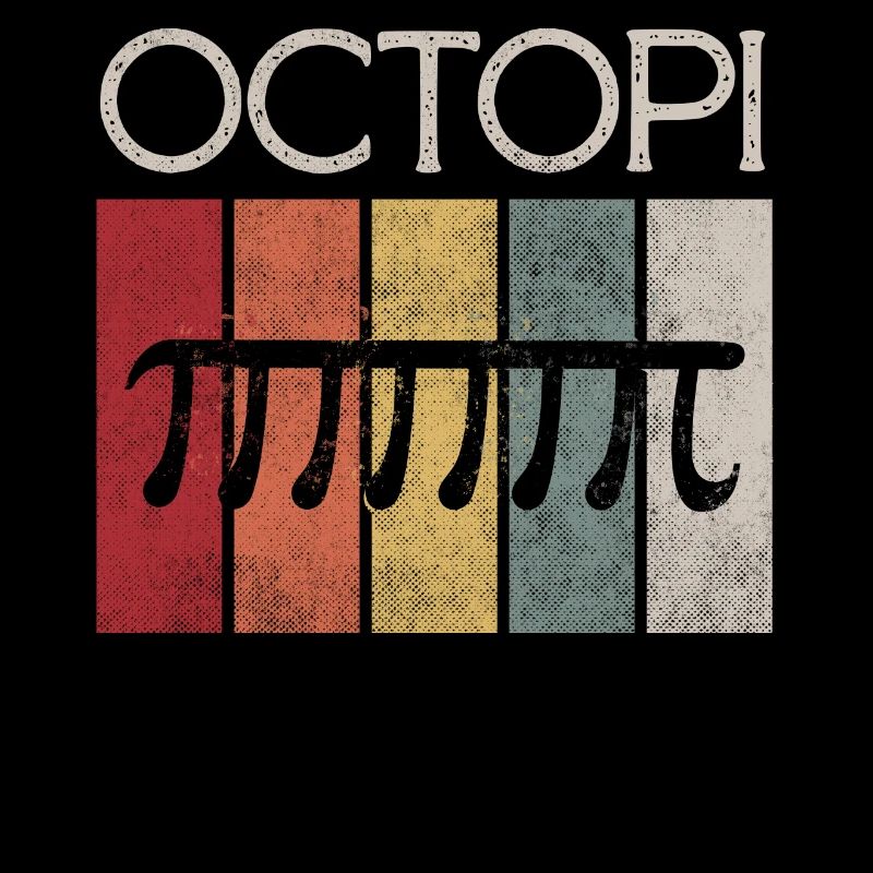 Octopi, PI, Mathe, Mathelehrer-Geschenk