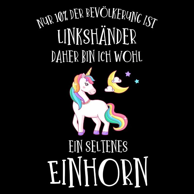 Linkshänder Einhorn