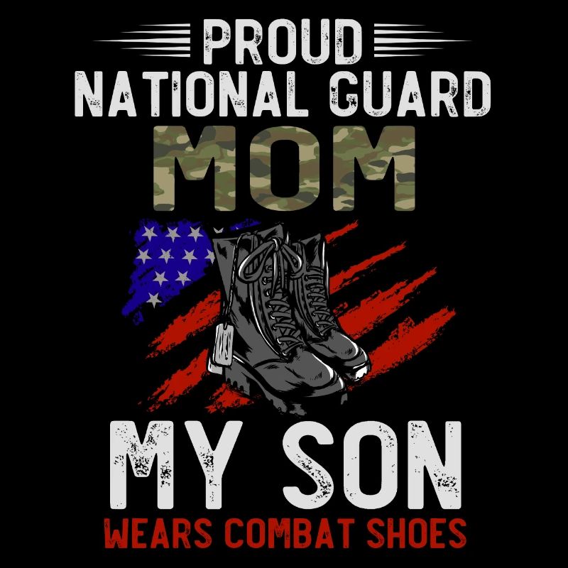 Stolze Nationalgarde Mutter