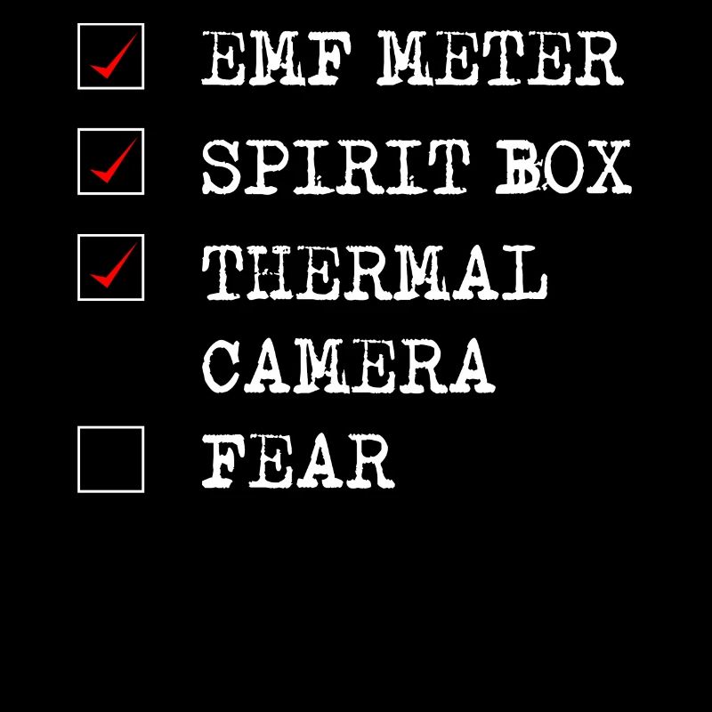 Ghost Hunter, compteur EMF, caméra thermique