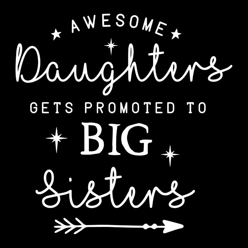 Awesome Daughters Get Promoted To Big Sisters