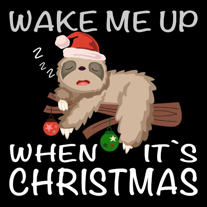 Sloth, Christmas, sleeping sloth