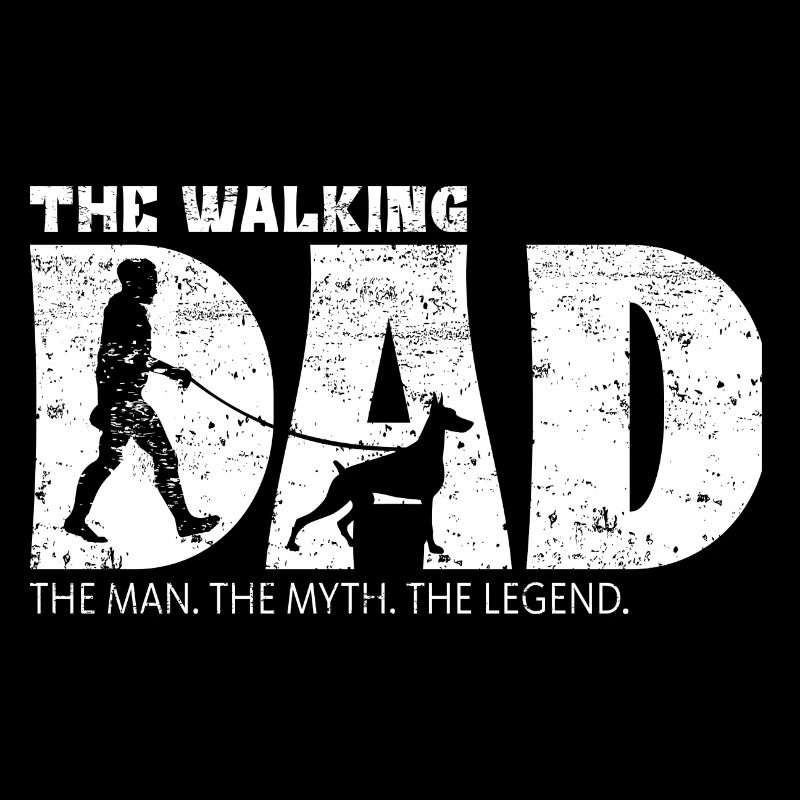 Doberman Pinscher The Walking Dad