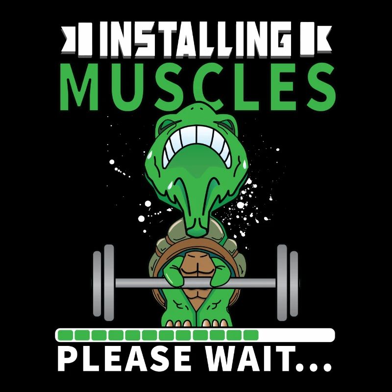 Muskeltraining Training Cooles Geschenk