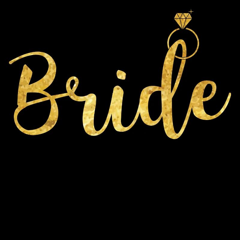 Bride Diamond Gold Ring JGA Wedding Gift