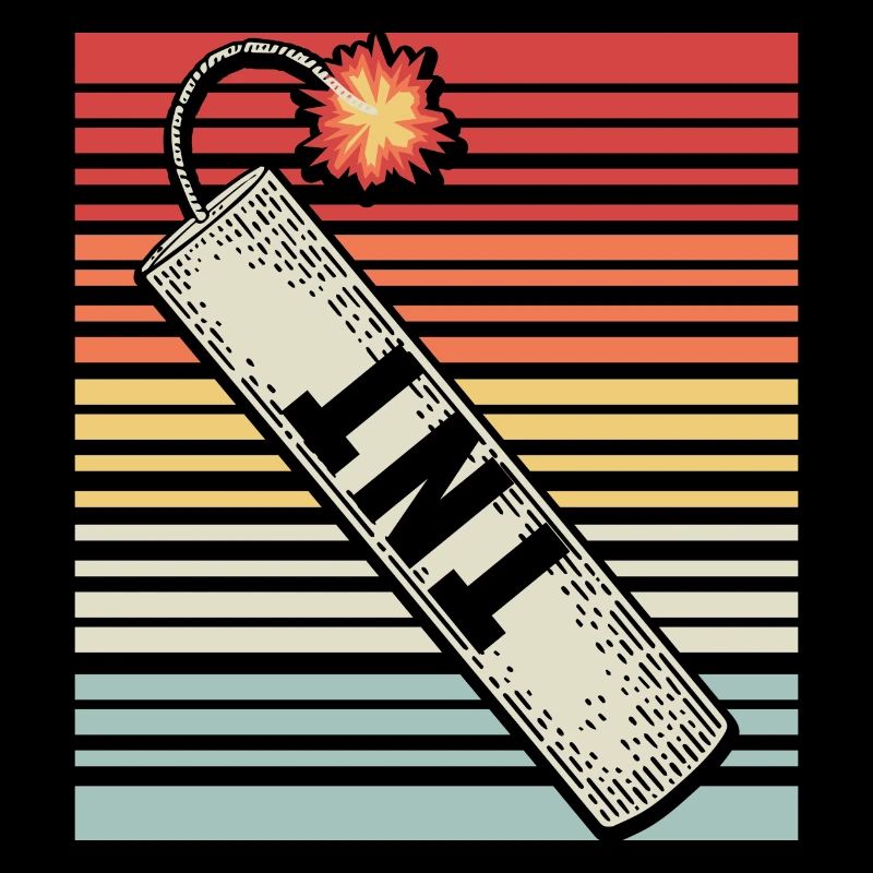 TNT Dynamite Retro Funny Gift