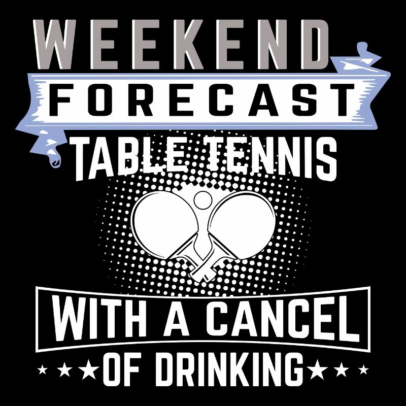 Énonciations drôles de tennis de table