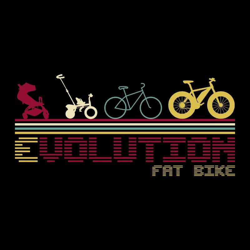 Fatbike vélo fat tire evolution retro