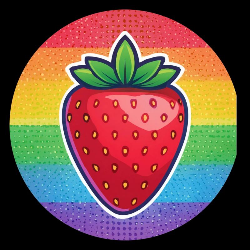 Fraise LGBTQ