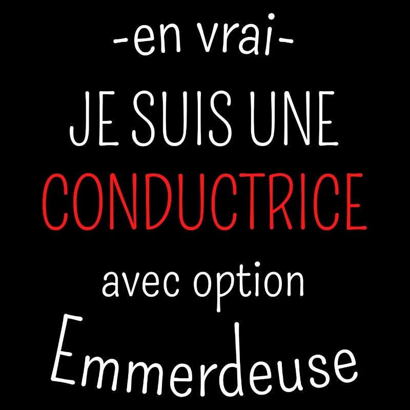 Conductrice avec option Emmerdeuse