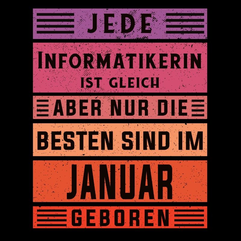 Programmierer Geburtstag Januar geboren