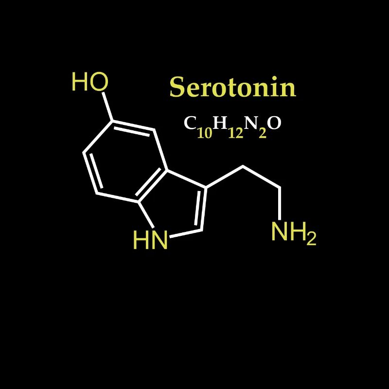 Serotonin molecule
