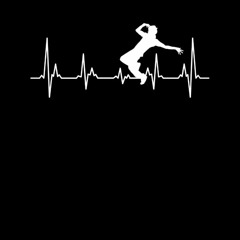 Breakdancer Herzschlag Herzfrequenz Urban Dance