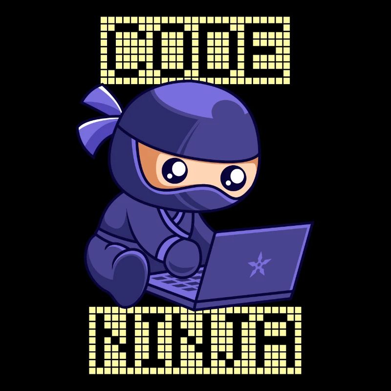 Code Ninja Coder Sofware Entwickler Programmierer