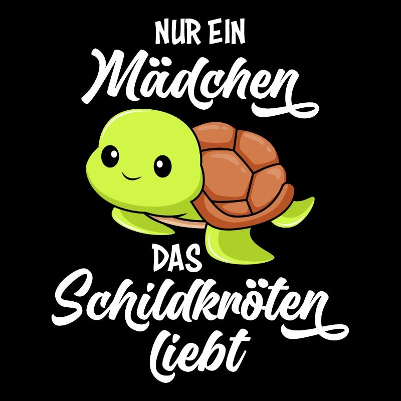 Mädchen das Schildkröten liebt Kinder Mädchen