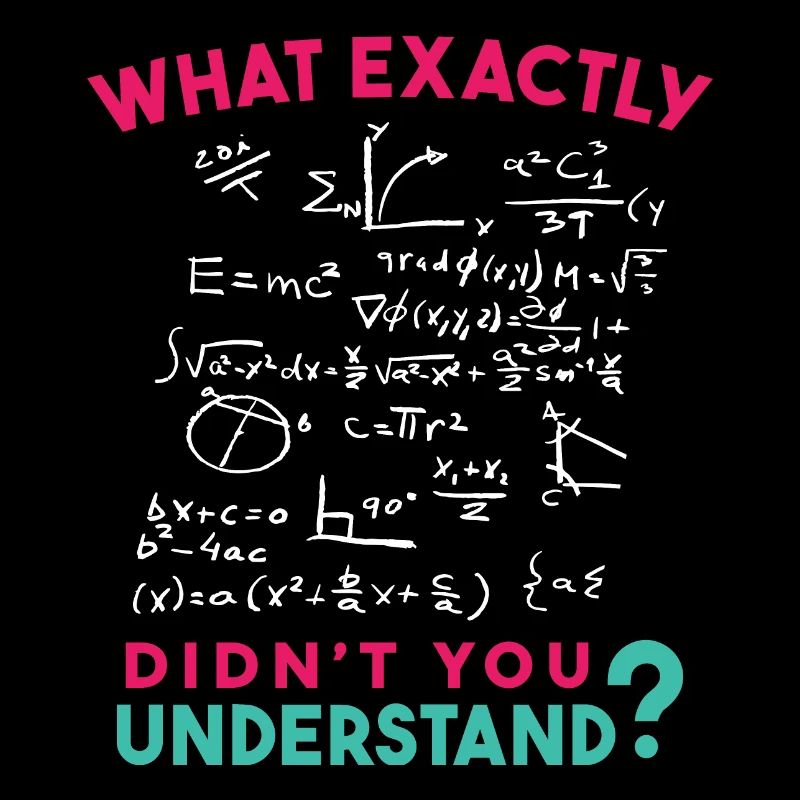 Physique Math Formule Blague