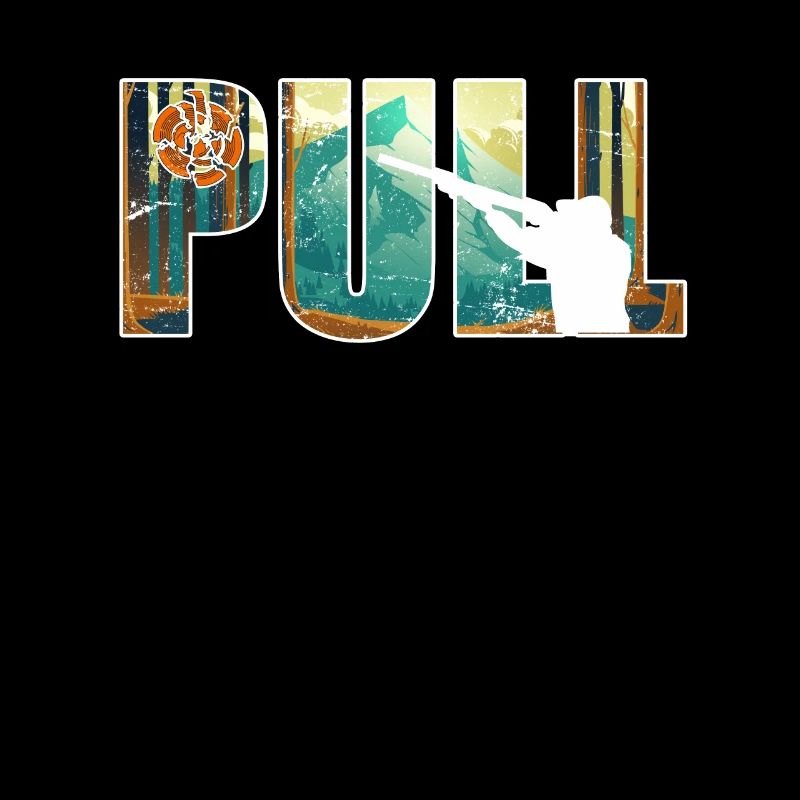 Pull Clay Pigeon Shooting Sports Shooter