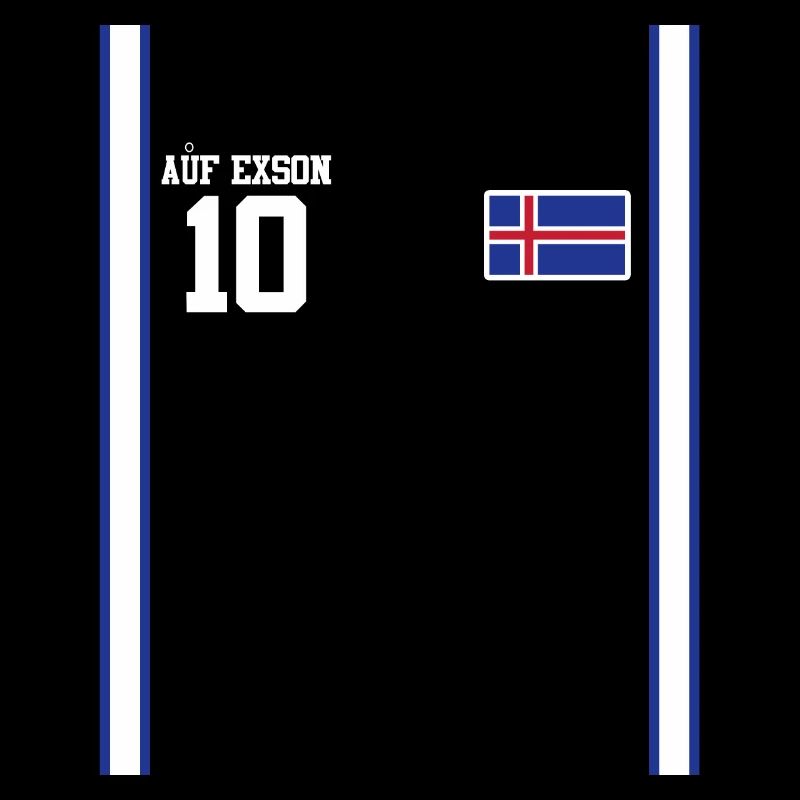 Sauftrikot Island Auf Exson