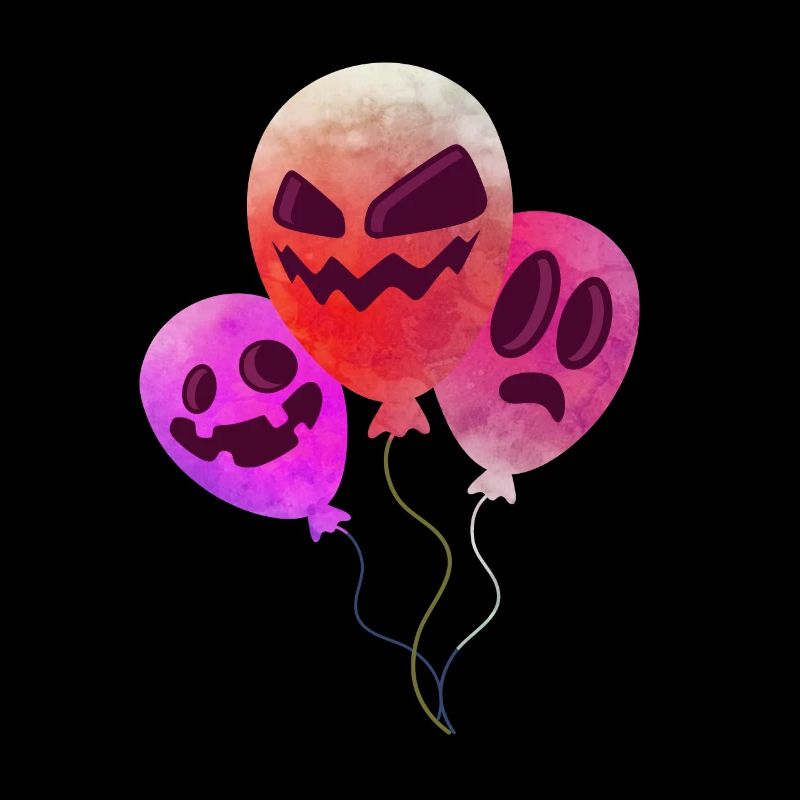 Pumpkin Mask Halloween Balloon