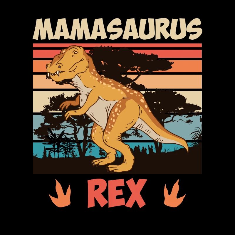 Dinosaurier Kinder Mamasaurus Rex Mutter Mama