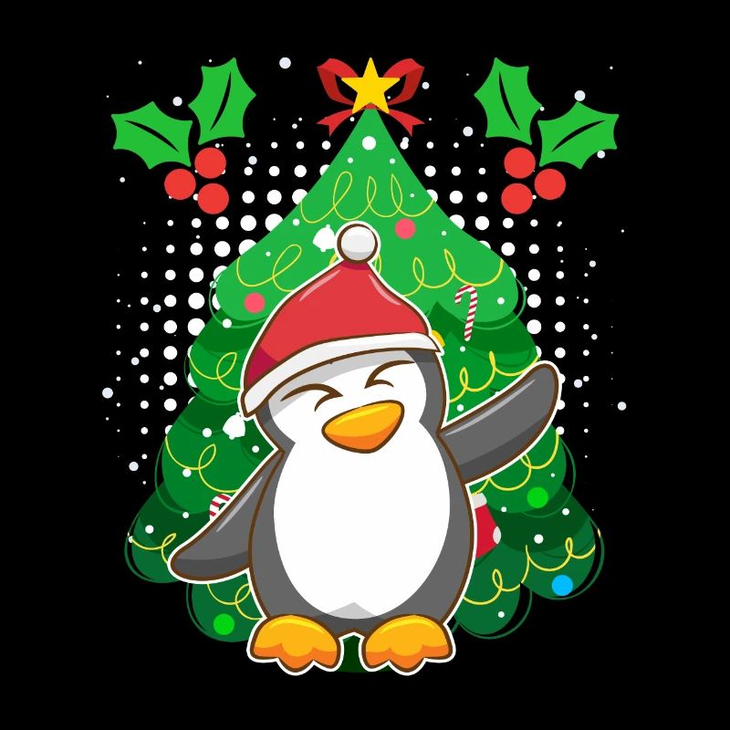 Pinguin Weihnachten Pinguin Tannenbaum