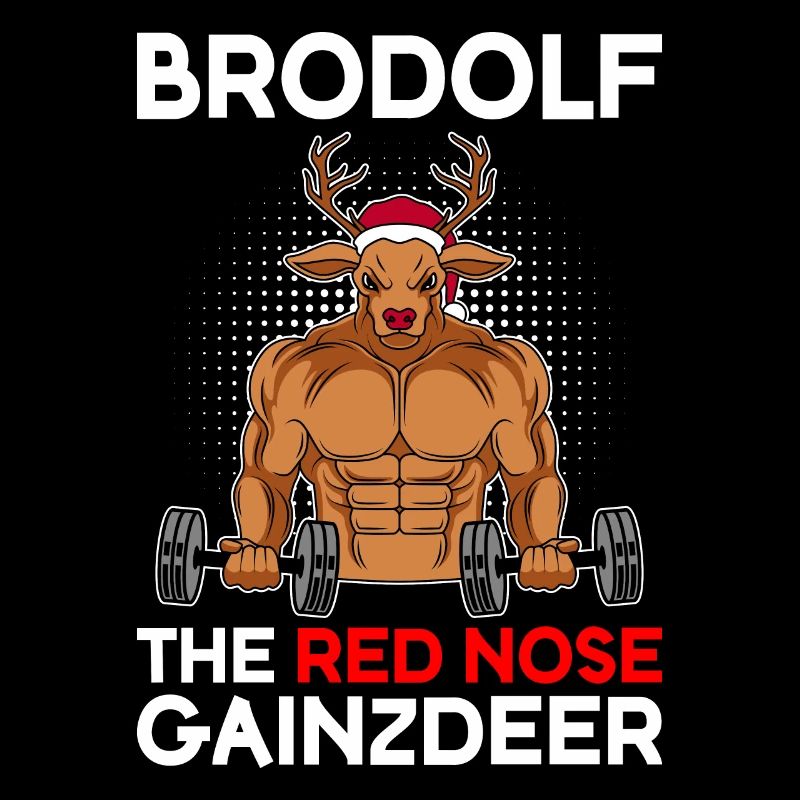 Brodolf le nez rouge gainzdeer Noël