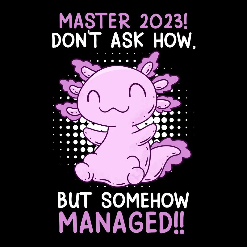 Master 2023 irgendwie geschafft Studium Abschluss