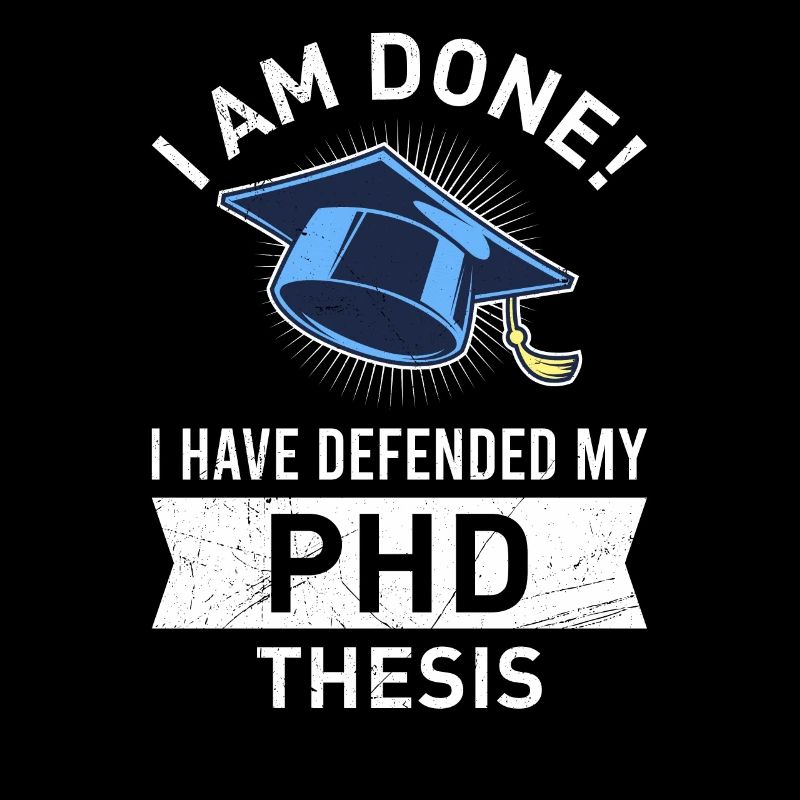 Dissertation verteidigt Endlich Doktor Doktortitel