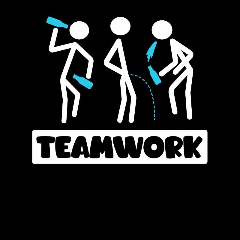 Teamwork Sommerurlaub mit Freunden Spring Break