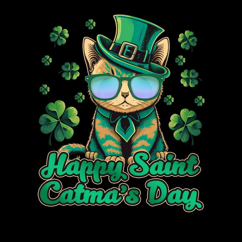 Bonne Saint-Catmas Chats Saint-Patrick