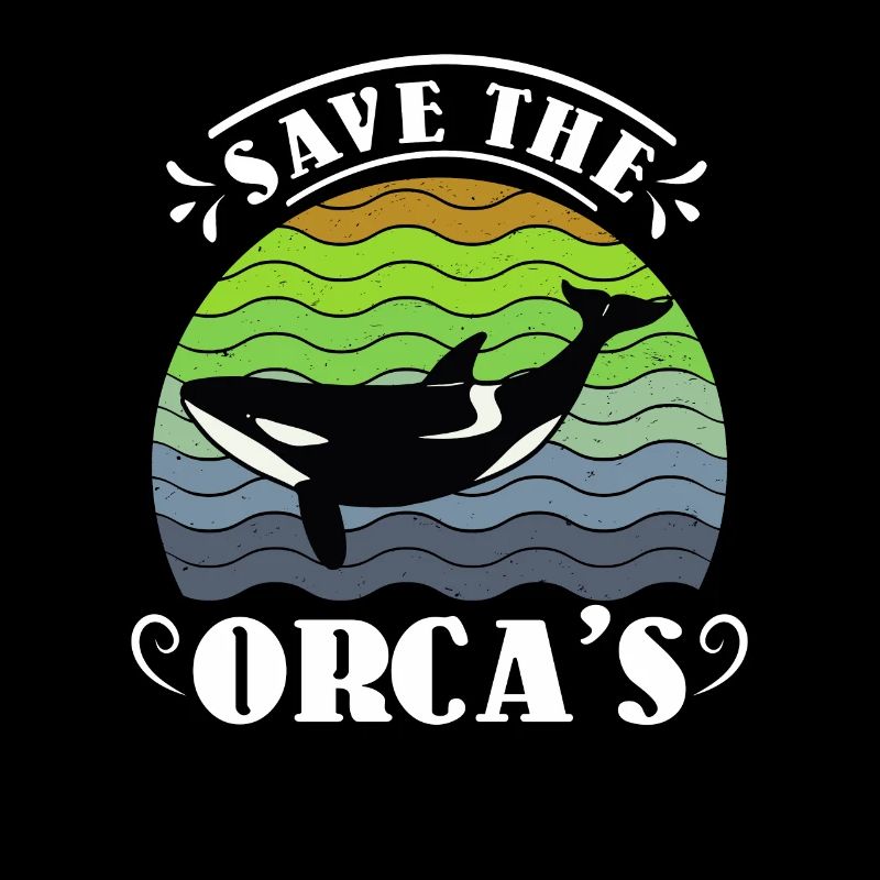 Save the Whales Orka Whale Conservation Environment