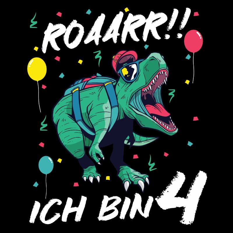 Geburtstagsgeschenk 4 Jahre Geburtstagskind