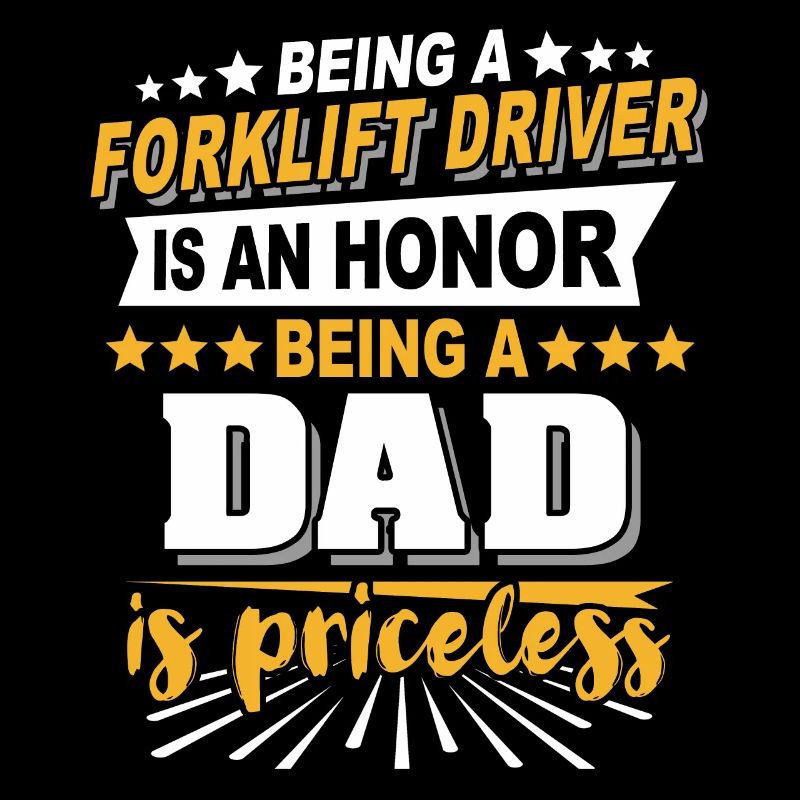 Gabelstapler Papa Staplerfahrer