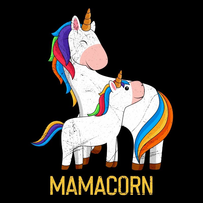 Mamacorn Muttertag Einhörner Mama Einhorn
