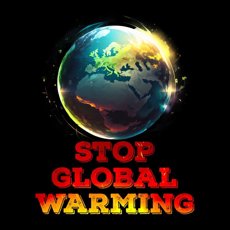 Global Warming Stop Save the Earth Climate activist