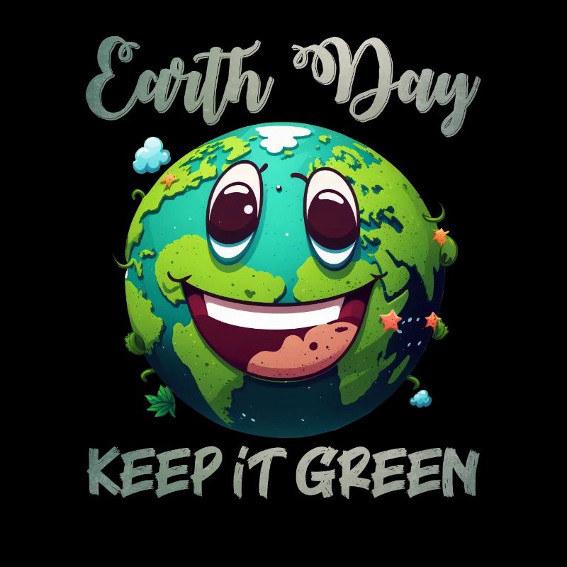 Keep it Green Save the Earth Environmental Love