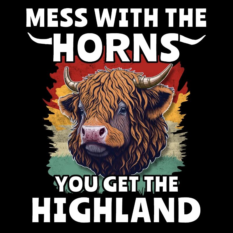 Highland cattle cattle