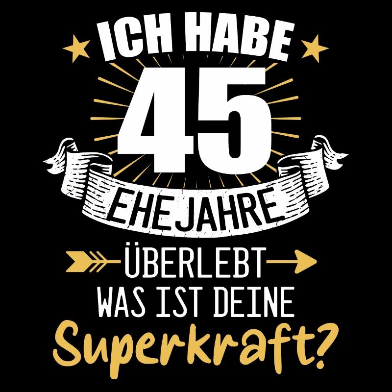 45 Hochzeitstag Geschenk Ehejahre