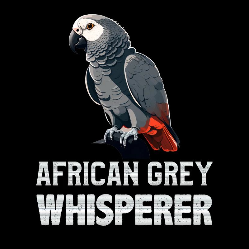 Grey Parrot Whisperer Bird Lover Parrot
